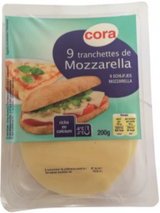 Slices of Mozzarella